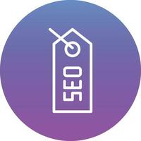 SEO Tag Vector Icon