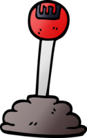 cartoon doodle gear shift png