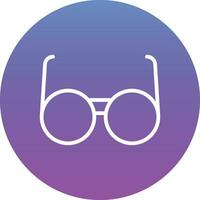 icono de vector de gafas