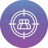User Target Vector Icon