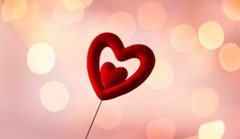 Beautiful red heart photo