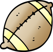 football de griffonnage de dessin animé png