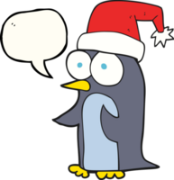 pinguino di natale del fumetto del fumetto png