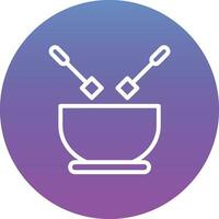 Fondue Vector Icon