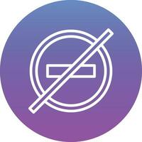 Do not Disturb Vector Icon