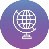 Globe Stand Vector Icon