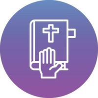 Oath Vector Icon