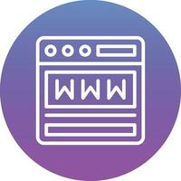 Website Vector Icon