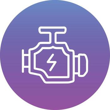 icono de vector de motor