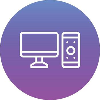 Computer Vector Icon