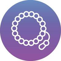 Tasbih Vector Icon