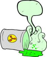 comic book speech bubble cartoon nuclear waste png