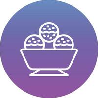 Icecream Bowl Vector Icon