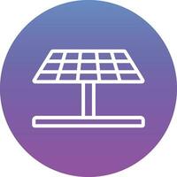 Solar Panel Vector Icon