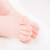 Little baby foot photo