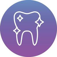 Clean Tooth Vector Icon