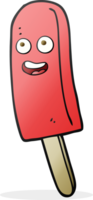 paleta de hielo de dibujos animados png