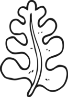 black and white cartoon leaf png