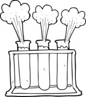 noir et blanc dessin animé grille de tester tubes exploser png