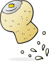 cartoon champagne cork png