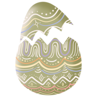 uova di Pasqua colorate png