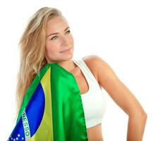 admirador de brasileño fútbol americano equipo foto