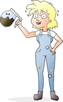 too much coffee cartoon png