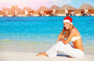 Christmas vacation on Maldives photo