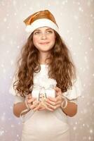 Cute Santa helper photo