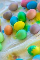 Colorful Easter Eggs photo