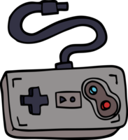 Cartoon-Doodle-Gamecontroller png