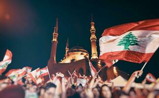 Revolution in Lebanon photo