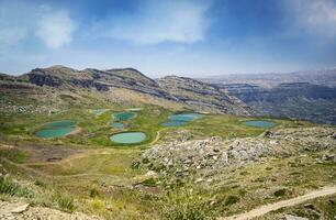 Landscape with Lakes photo