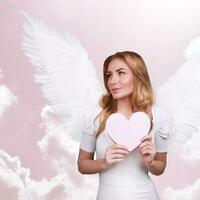 Sweet cupid girl photo