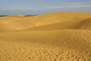 Las Dunas de Maspalomas at Gran Canaria photo