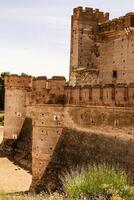 castle of the mota in medina del campo,valladolid,spain photo