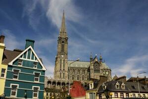 St. Colman's neo-Gothic cathedral in Cobh, South Ireland photo