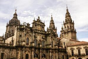 catedral de santiago Delaware compostela el románico fachada foto