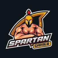 Spartan Mascot Logo Template vector