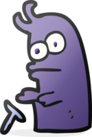 desenho animado pequeno alienígena png