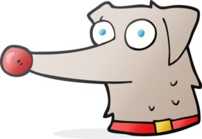 cartoon dog with collar png