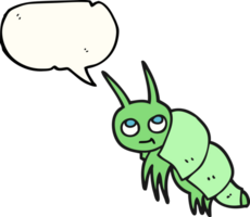 speech bubble cartoon little bug png