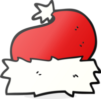 cappello di natale dei cartoni animati png