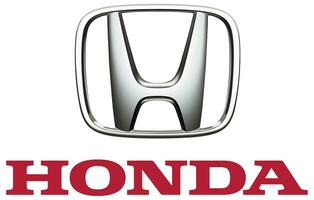 Honda coche logo vector ilustración