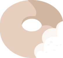 bitten donut graphic icon png