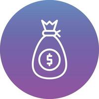 Money Bag Vector Icon