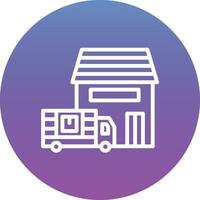 Home Delivery Vector Icon