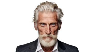 AI generated Senior Businessman Fashion Portrait png