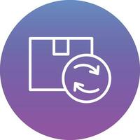 Return Delivery Vector Icon