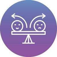 Balance Emotion Vector Icon